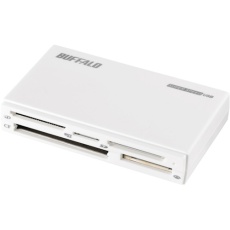 【BSCR500U3WH】BUFFALO USB3.0 マルチカードリーダー ハイエンドモデル ホワイト