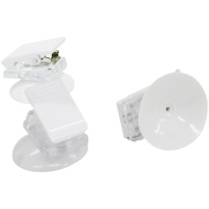 【P-20Q-30-W】共栄プラスチック 吸盤クリップ 30個入 白