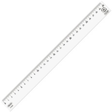 【P-2030】共栄プラスチック R-PET直線定規 30cm