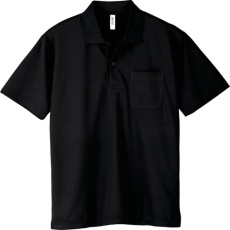 【00330-AVP-BLK-M】glimmer ドライポロシャツー00330-AVP-ブラック-M