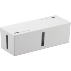 【BSTB01LWH】BUFFALO ケーブルボックス 電源タップ&ケーブル収容 Lサイズ ホワイト