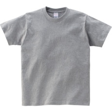 【00085-CVT-MGRY-S】Printstar ヘビーウェイトTシャツー00085-CVT-杢グレーS