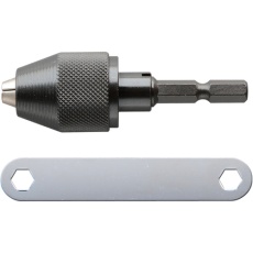 【AKL-160】アネックス 簡易型キーレスドリルチャック 1.5～6.5mm