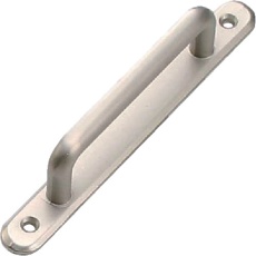 【AP-402N】アイワ金属 NO.410取手 120mm シルバ-