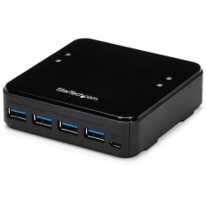 【HBS304A24A】StarTech USBハブ/USB 3.0/USB周辺機器共有スイッチ/パソコン4台対応