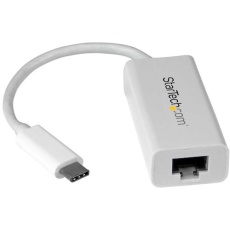 【US1GC30W】StarTech LANアダプター/USB-C/1x RJ45/10/100/1000 Mbps/ホワイト