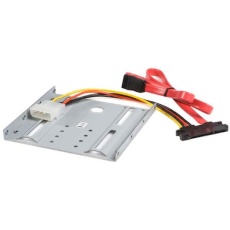 【BRACKET25SAT】StarTech SSD / HDDマウンタ/ドライブベイ変換キット/2.5インチ - 3.5インチ