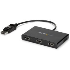 【MSTDP123HD】StarTech MSTハブ/DP 1.2 - 3x HDMI/トリプル1080p/Windowsのみ対応