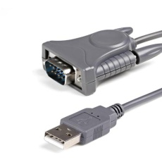 【ICUSB232DB25】StarTech シリアル変換ケーブル/USB-A - RS232C/91cm/DB9-DB25コネクター付