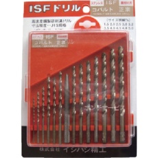 【COD-13P】ISF コバルト正宗ドリル 13本組セット(プラケース入り)
