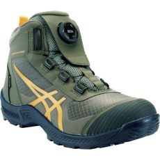【1273A084.300-26.0】ASICS ウィンジョブCP604 GーTX BOA マントルグリーン×タイガーイエロー 26.0cm