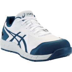 【1273A083.100-24.5】ASICS ウィンジョブCP603 GーTX ホワイトXマコブルー 24.5cm
