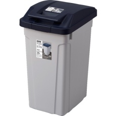 【664847】ASVEL ハンドル付分別ペール35L ブルー