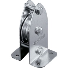 【K50-9】ふじわら 固定ブロック タテ型1車 50mm