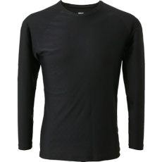 【FTW25171573】リベルタ 氷撃 LD FTW L/Sクルーネック ブラック 2XL