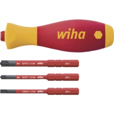 【SB28310301】wiha 絶縁スリムバリオ 差替式ドライバーホルダ・ビットセット