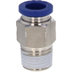 【PC8-02SUS】PISCO SUS304継手チューブフィッティング ストレート 適合外径8mm 接続口径R1/4