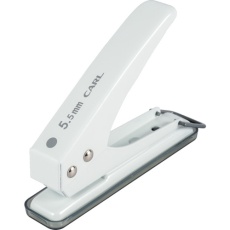 【SD-155-W】カール 1穴パンチ ホワイト 穴径5.5mm