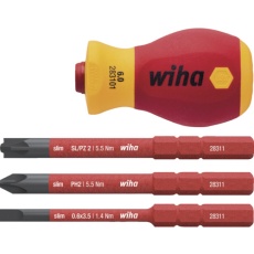 【SB28310101】wiha 絶縁スリムバリオ 差替式スタビドライバーホルダ・ビットセット