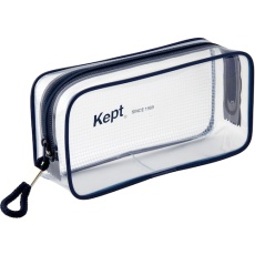 【KPF902K】レイメイ Keptクリアペンポーチネイビー