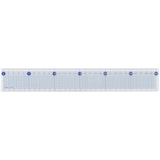 【ACJ555】レイメイ すべらないカッティング定規(30cm)目盛り付