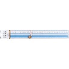 【AJH408】レイメイ 見やすい方眼定規(36cm)