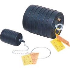 【270-059】KANTOOL 管内止水用品 シングルサイズ・テストボール125mm