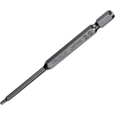 【THBM-20】TRUSCO 六角ビット 100L 2.0mm