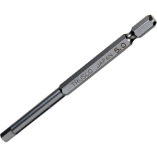 【THBM-50】TRUSCO 六角ビット 100L 5.0mm