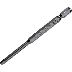 【THBM-40】TRUSCO 六角ビット 100L 4.0mm