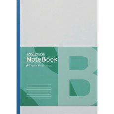 【P068J】PLUS 120353)再生紙ノート A4 B罫1冊