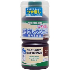 【800347】水性ウレタンニス つや消しエボニー 300ml