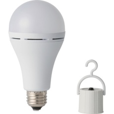 【KS01-WH】かりはな製作所 蓄電型LED電球 防災電球 昼白色