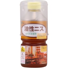 【900607】油性ニス つや消しクリヤー 270ml
