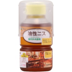 【900117】油性ニス つや消しクリヤー 120ml