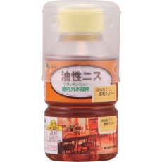 【900111】油性ニス 透明クリヤー 120ml