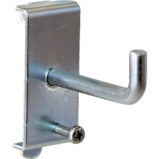 【SF-S-1】TRUSCO パンチングパネル用工具フック2穴掛け 1本爪