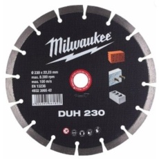 【4932399542】milwaukee 230mmダイヤモンドブレード(セグメント型)
