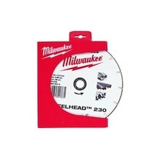 【4932492016】milwaukee 230mmダイヤモンドブレード(スチールヘッド)