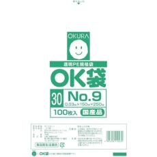 【OK(30)9】オークラ OK袋0.03mm9号