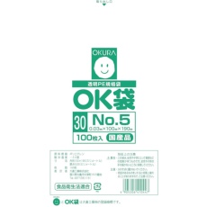 【OK(30)5SIDE】オークラ OK袋0.03mm5号サイドシール