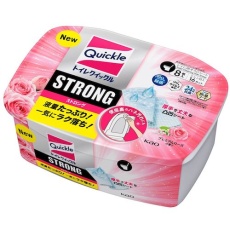 【417688】Kao トイレクイックル ストロング プレミアムローズの香り 容器入 8枚