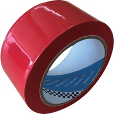 【340G RED 50X20】TERAOKA ラインテープ NO.340G 赤 50mm×20M