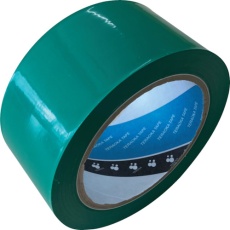 【340G GR 50X20】TERAOKA ラインテープ NO.340G 緑 50mm×20M