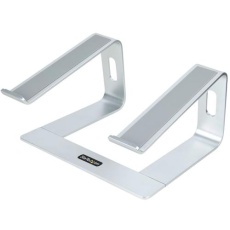 【LAPTOP-STAND-SILVER】ノートパソコンスタンド/卓上/13 - 17インチ/耐荷重5kg/16度傾斜/ラップ トップ PC スタンド