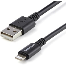 【USBLT3MB】Lightningケーブル/USB-A/3m/480Mbps/Apple MFi認証/ブラック/iPhoneライトニング