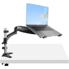 【ARMUNONB1】モニターアーム/1画面/最大34インチ/耐荷重8kg/ノートPCアーム両用タイプ/PC パソコン ディスプレイアーム