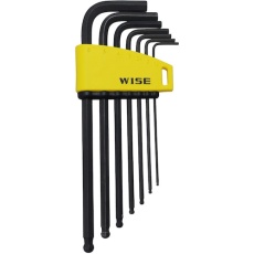 【WLB230B-7S】WISE ボールポイント 黒染め7本セット(セミロング)