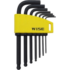 【WLB130B-7S】WISE ボールポイント 黒染め7本セット(ショート)