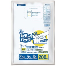 【COP-11】オルディ カモンパック11号 0.01ミリ 半透明 200P